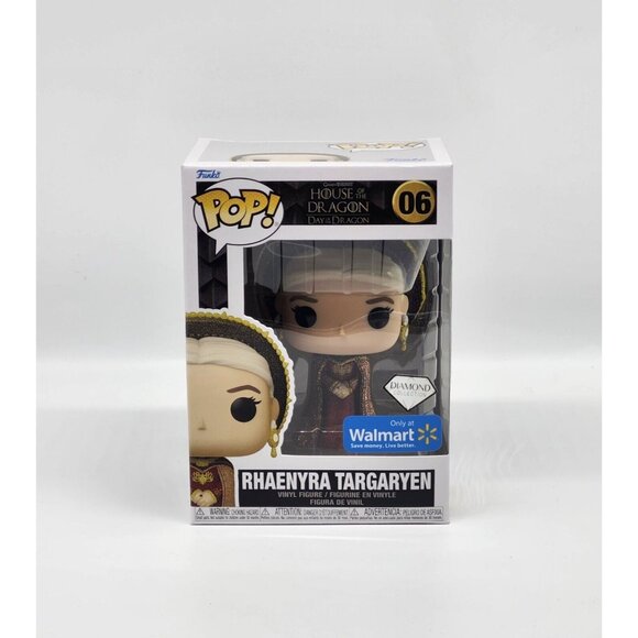 Funko Pop! House of the Dragon Rhaenyra Targaryen Walmart Diamond Collection - Picture 1 of 5